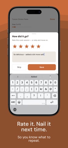 Recipe Fox - Save, Cook, Log screenshot