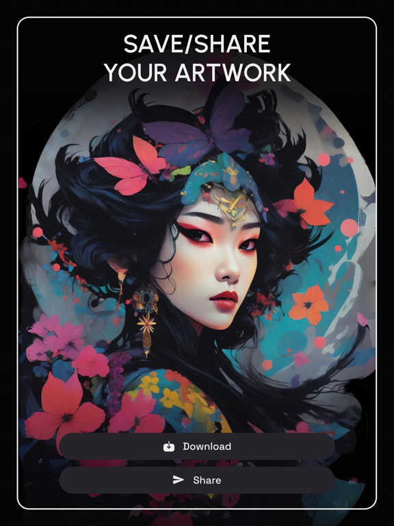 AI Picture Generator - DonnY iPad screenshot 10 - Graphics & Design app