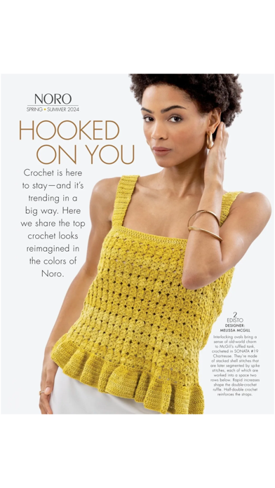 NORO Knitting Magazine Screenshot