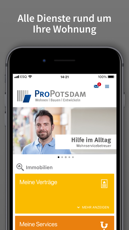 #2. ProPotsdam Kunden-App (iOS) 게시자: easysquare GmbH