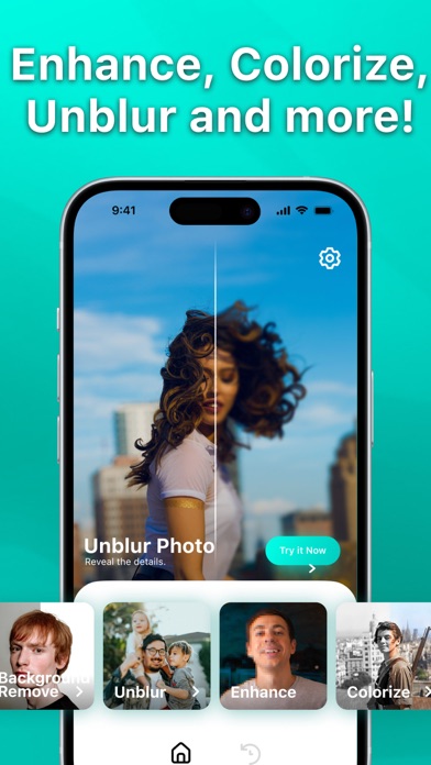 Unblur Photo: Fix Blurry Image Screenshot