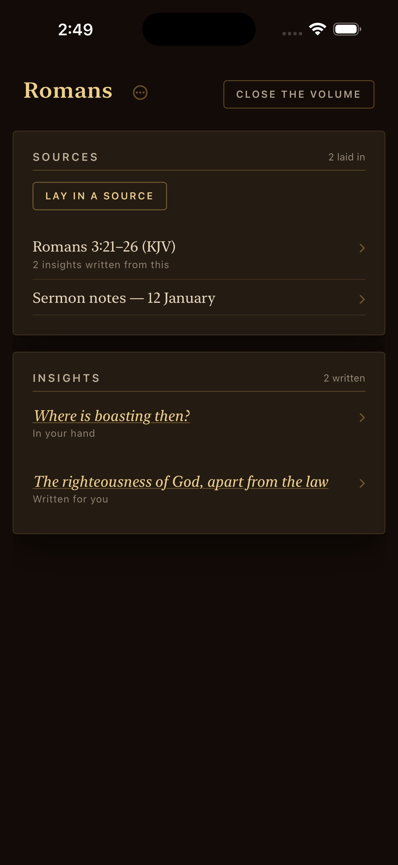 Screenshot 2 of Bible-StudyGuide: Study Notes