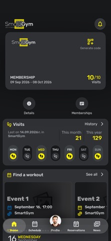 Smart Gym 24/7 Screenshot 1 of 4
