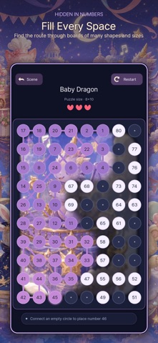 Hidden in Numbers: Path Puzzle screenshot 2