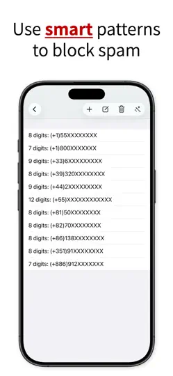 Call Ranger: Mass Call Blocker iPhone Ekran Görüntüsü 2