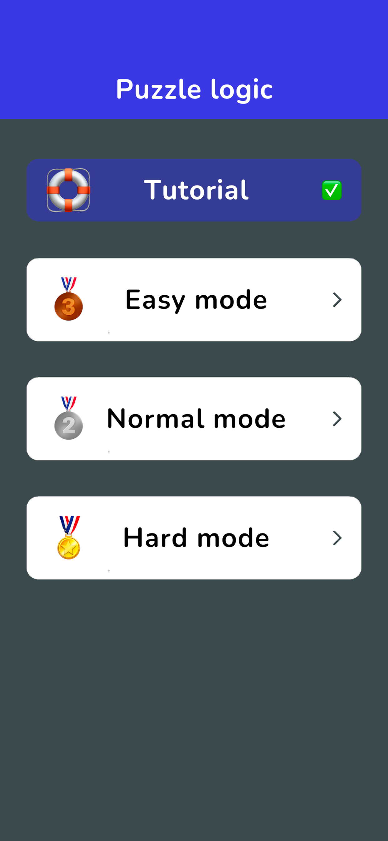 Brain Logic Puzzle screenshot 2