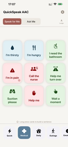 QuickSpeak AAC Screenshot 2 of 4