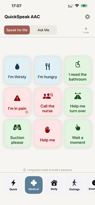 QuickSpeak AAC Screenshot 2 of 4