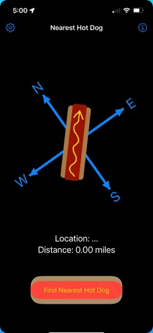 Nearest Hot Dog screenshot 2