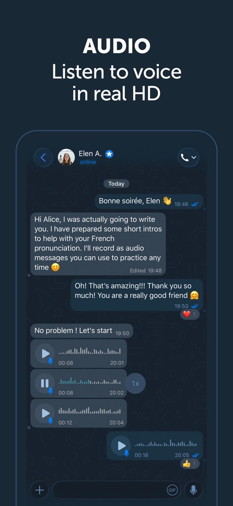 Zangi Private Messenger - High-Fidelity Audio
