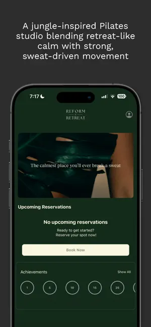Reform x Retreat screenshot 2