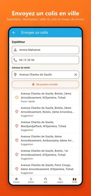 FaDel: Food, Taxi & Delivery screenshot 1