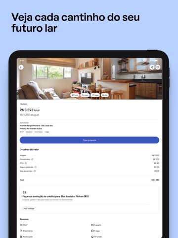 QuintoAndar: Aluguel e Compra iPad screenshot 5