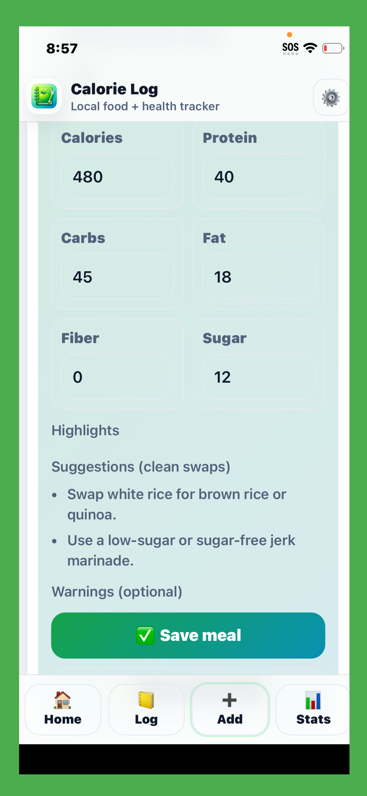 Calorie Log-AI Calorie Tracker
