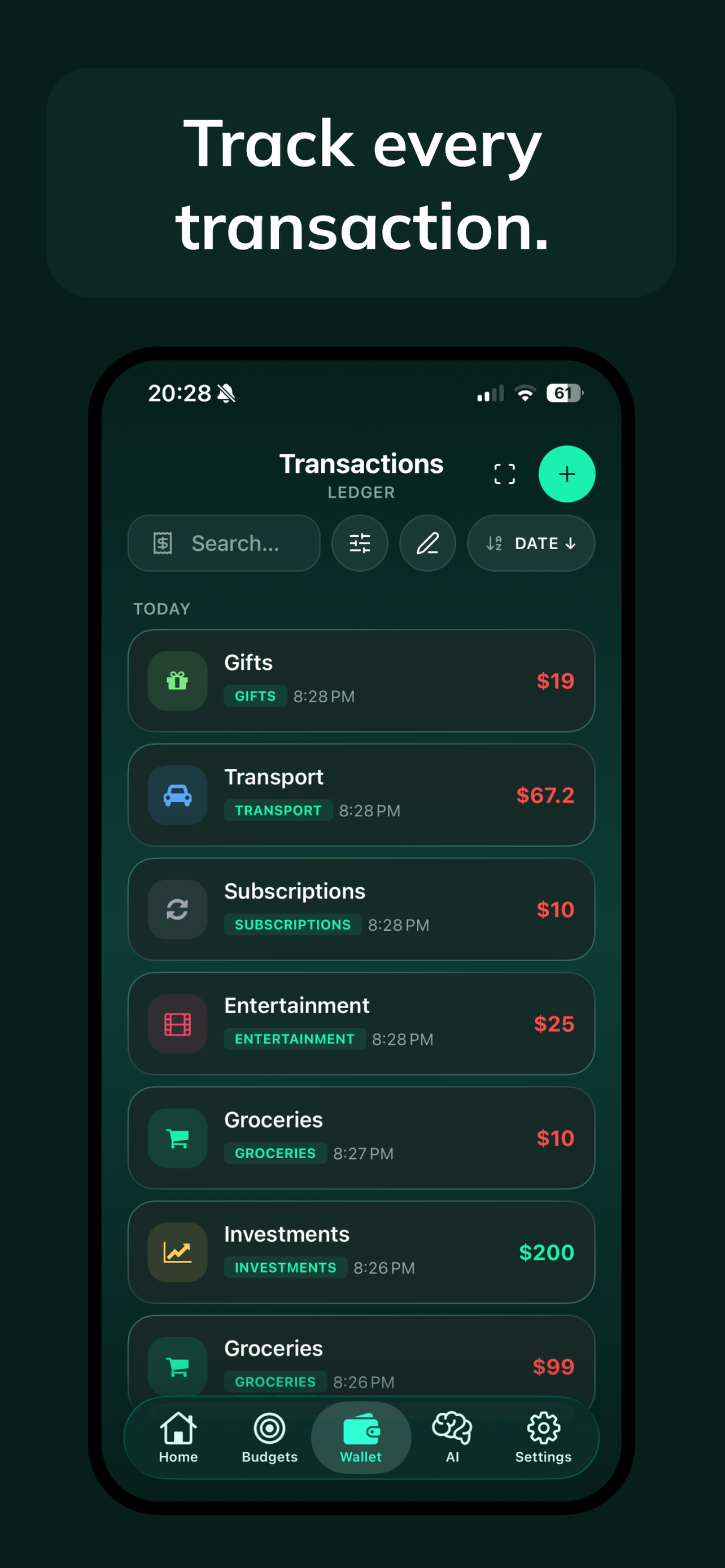 Ovlo: AI Expense Tracker