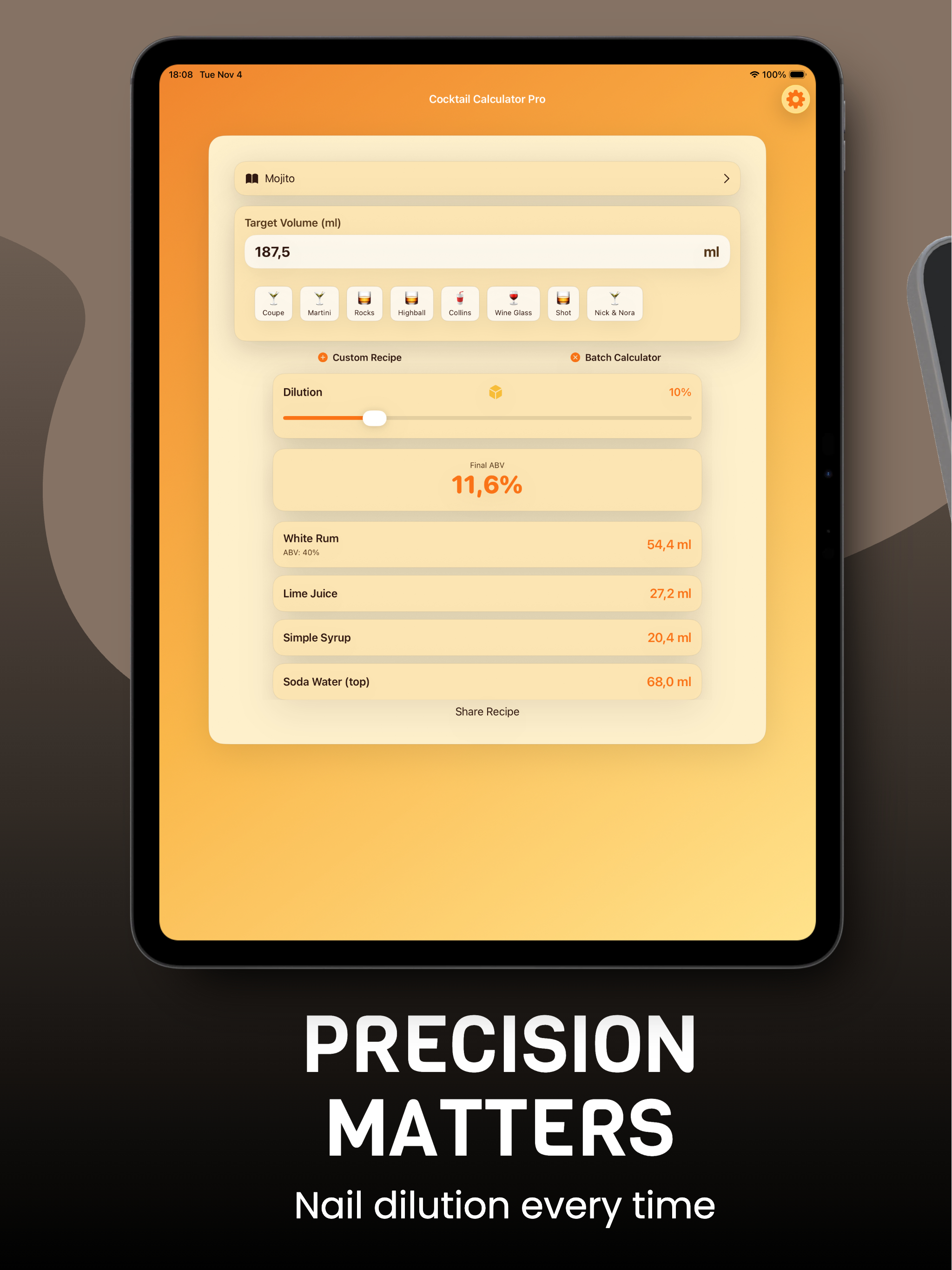 Cocktail Calculator Pro