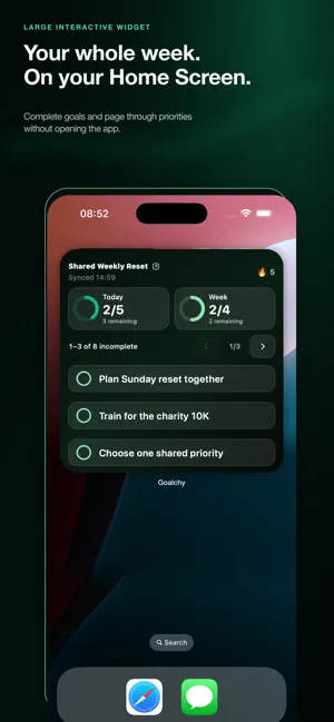 Goalchy screenshot 2