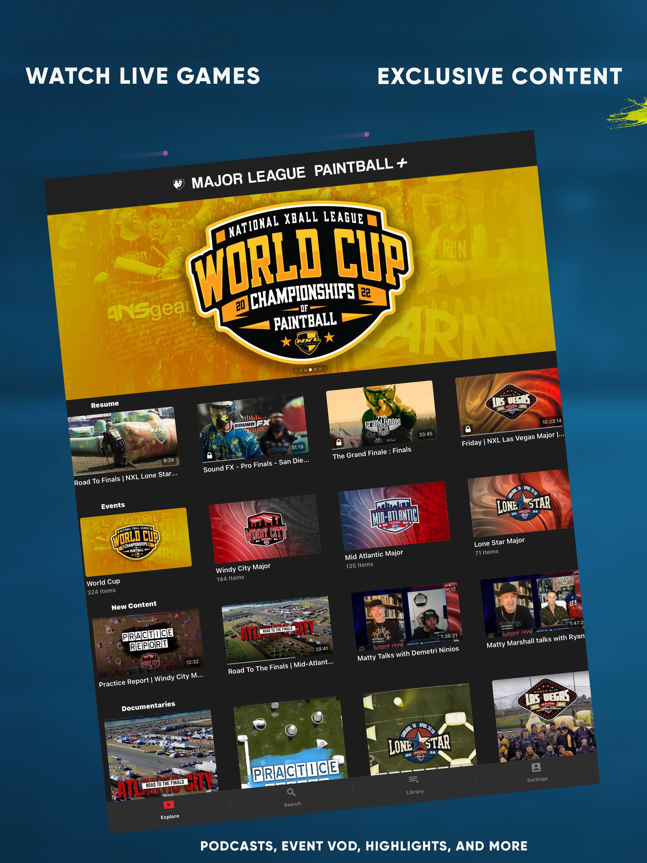Major League Paintball +