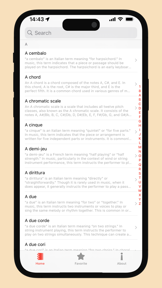 Music Dictionary - Music Terms screenshot