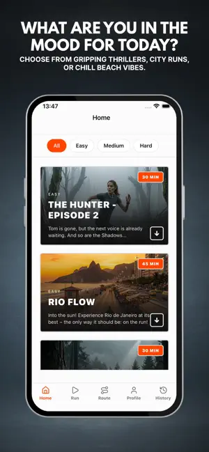 StoryRun – Audio Run Stories screenshot 2