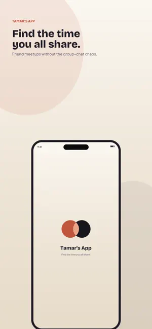 Tamar's App screenshot 1