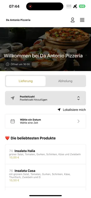 Da Antonio Pizzeria screenshot 3