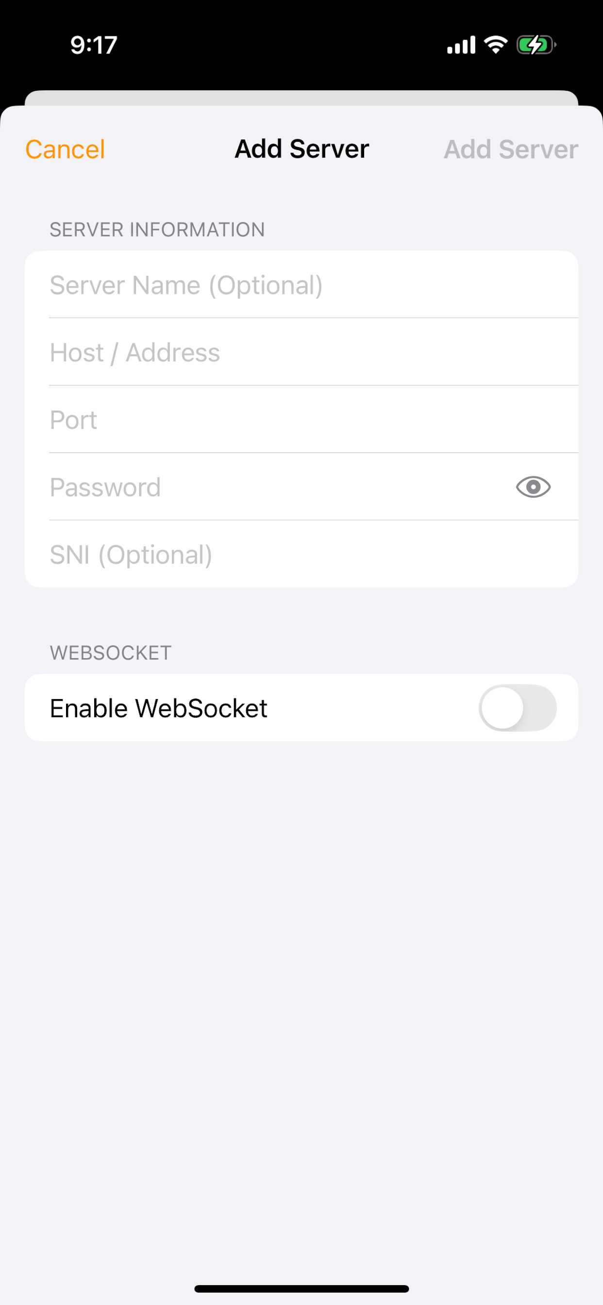 BangVPN screenshot 2
