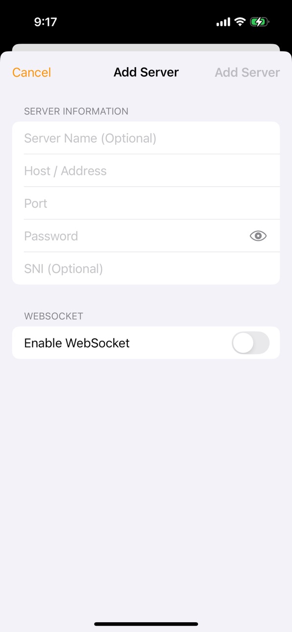 iPhone screenshot