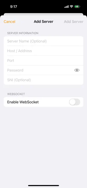 BangVPN screenshot 2