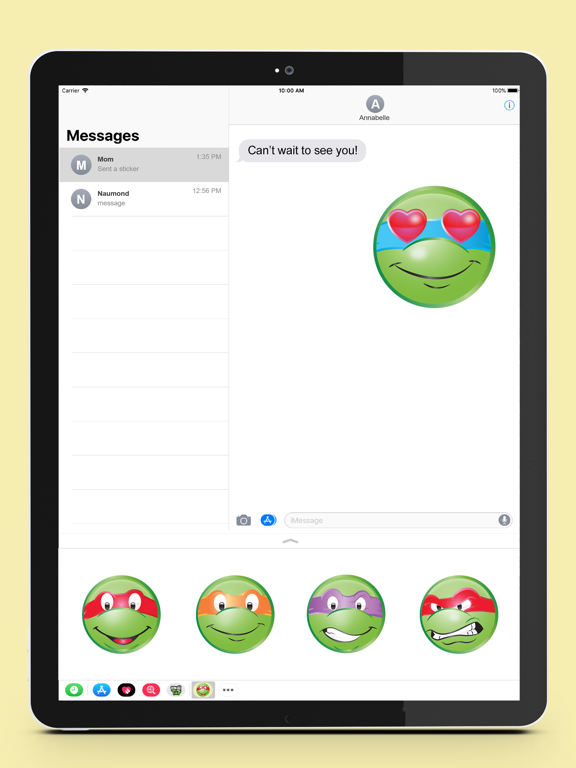 Screenshot #5 pour TMNT: Classic Emojis