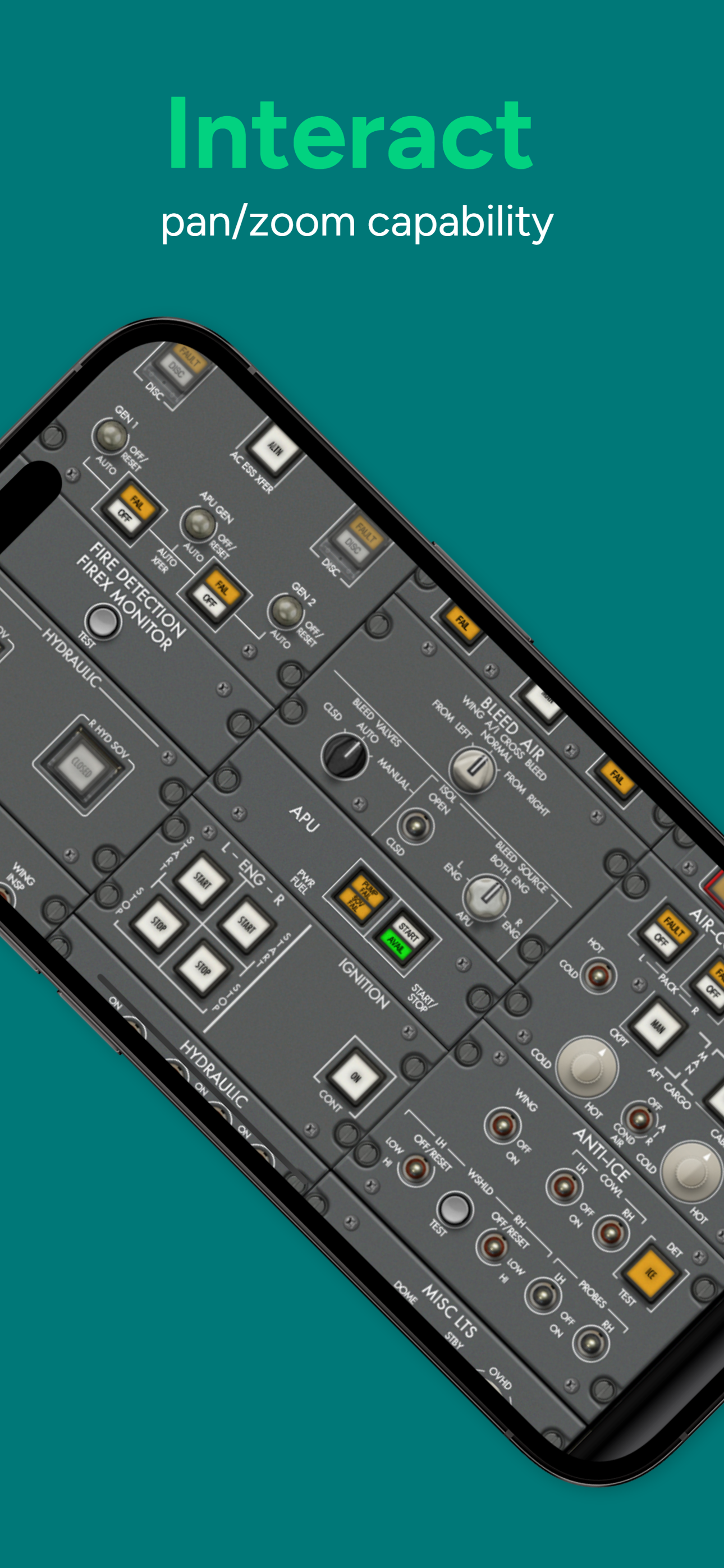 Acron CRJ-700 Cockpit Fam.