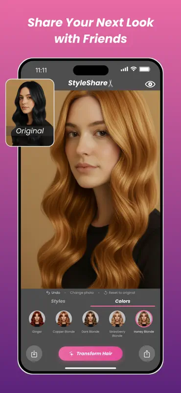 StyleShare・Hair Colour Changer screenshot 9 of 10