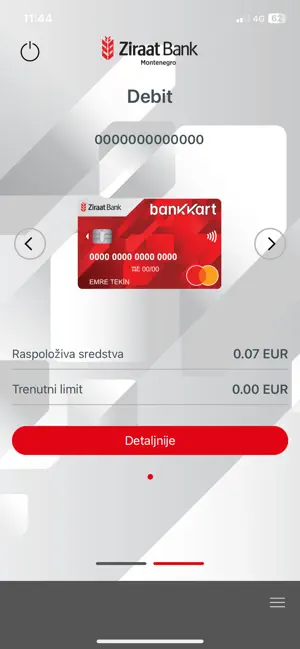 Ziraat Bank Montenegro Mobile screenshot 4