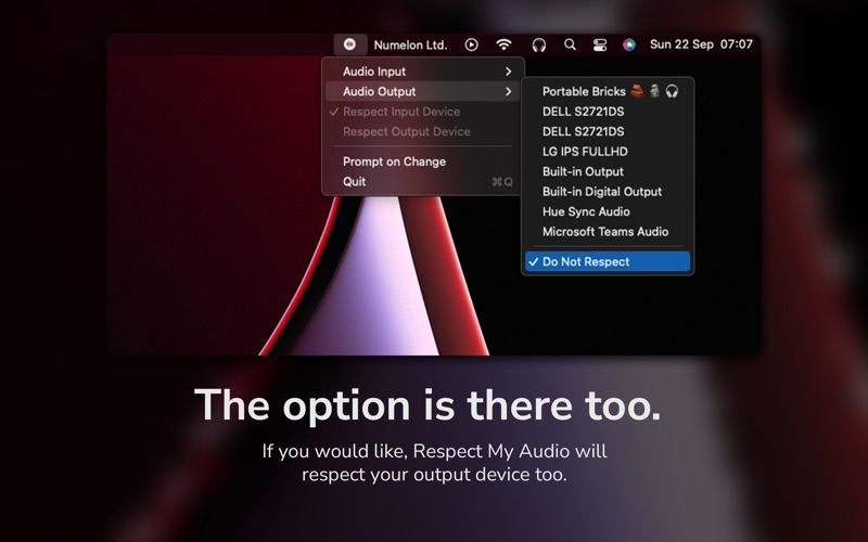 App screenshot