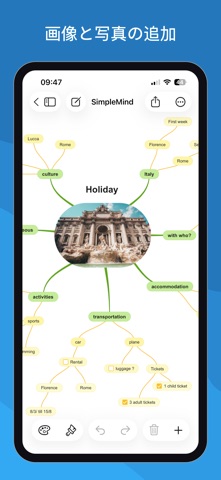 SimpleMind Pro - Mind Mapping のスクリーンショット