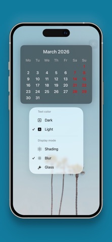 Wallpendar screenshot