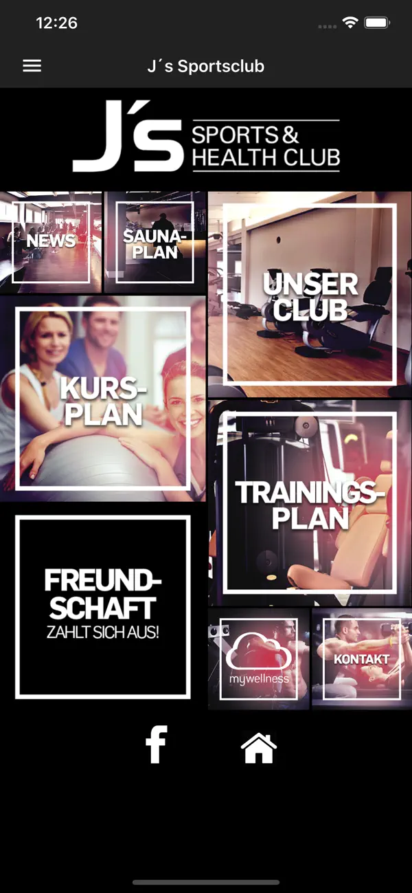 Screenshot #1 pour J´s Sports & Health Club