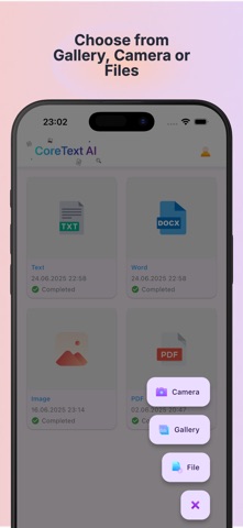 CoreText AI: Doc Summarizer screenshot
