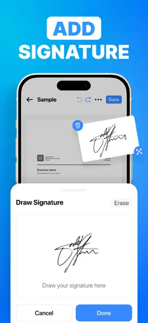 eSign - Fill & Sign Form Docs screenshot 4