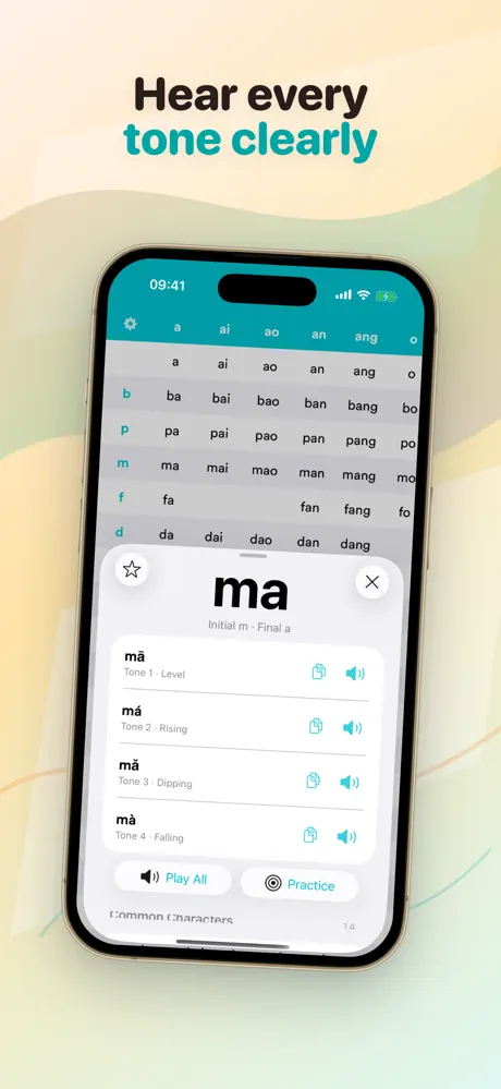 Pinyin Table and Pronunciation screenshot 2