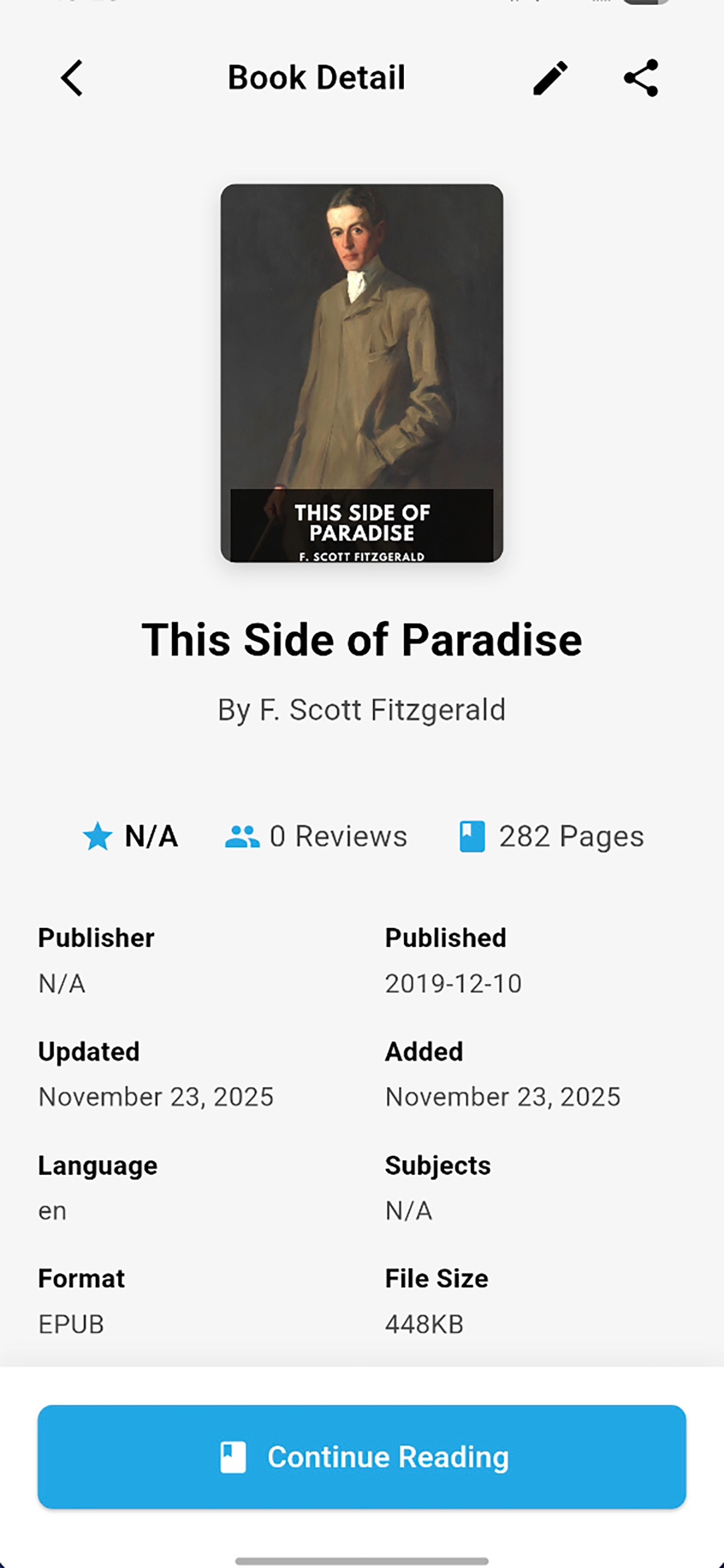 Everbound - eBook Reader screenshot 2