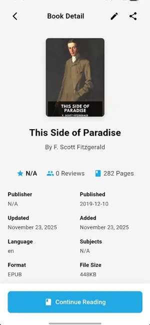 Everbound - eBook Reader screenshot 2