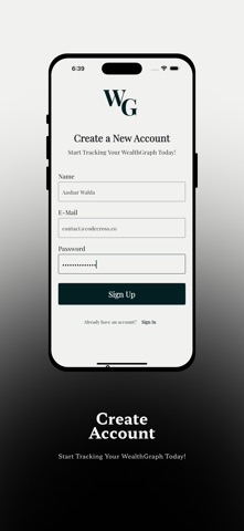 WealthGraph |Track Your Wealth screenshot