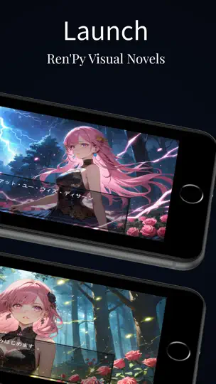 Screenshot von Spark - Ren'Py Novels auf dem iPhone 3