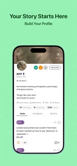 Charma: Social Media for MBTI screenshot 3