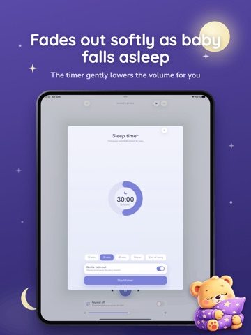 Lullaby Luno: Baby Sleep iPad screenshot