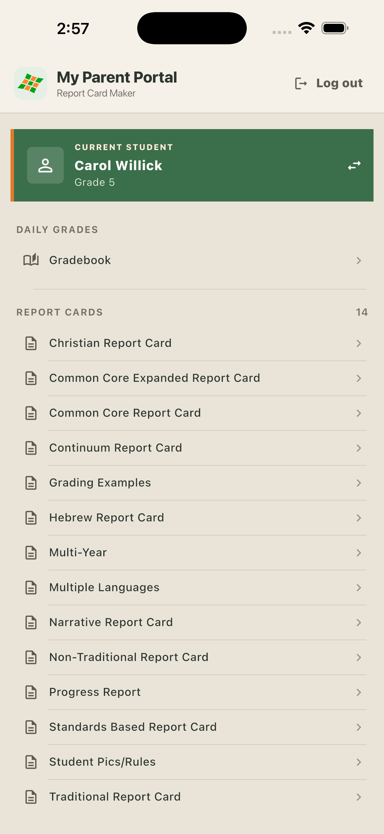 My Parent Portal screenshot 1
