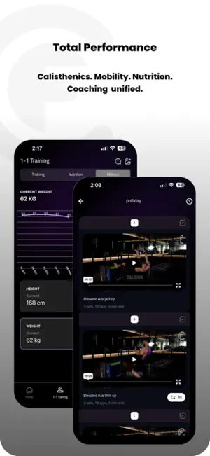 Calisfix screenshot 2