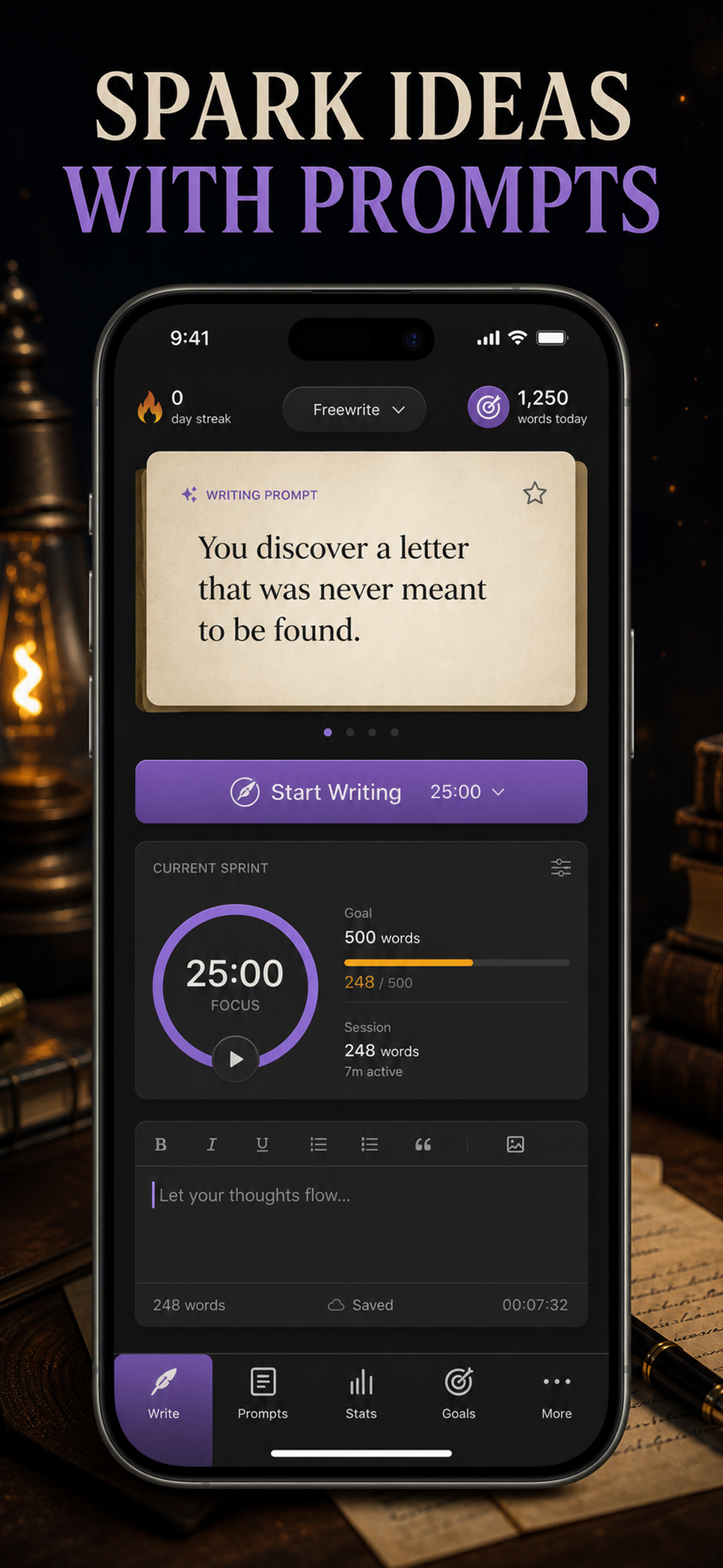 Morning Pages: Freewrite Timer screenshot 7