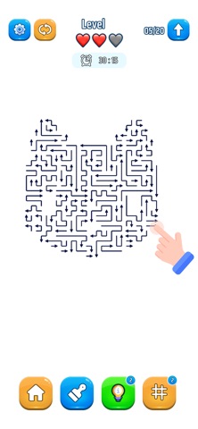 Arrow Out Puzzle Brain Bosting Screenshot 5 of 7